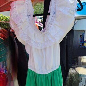 Girls Authentic Mexican Dress